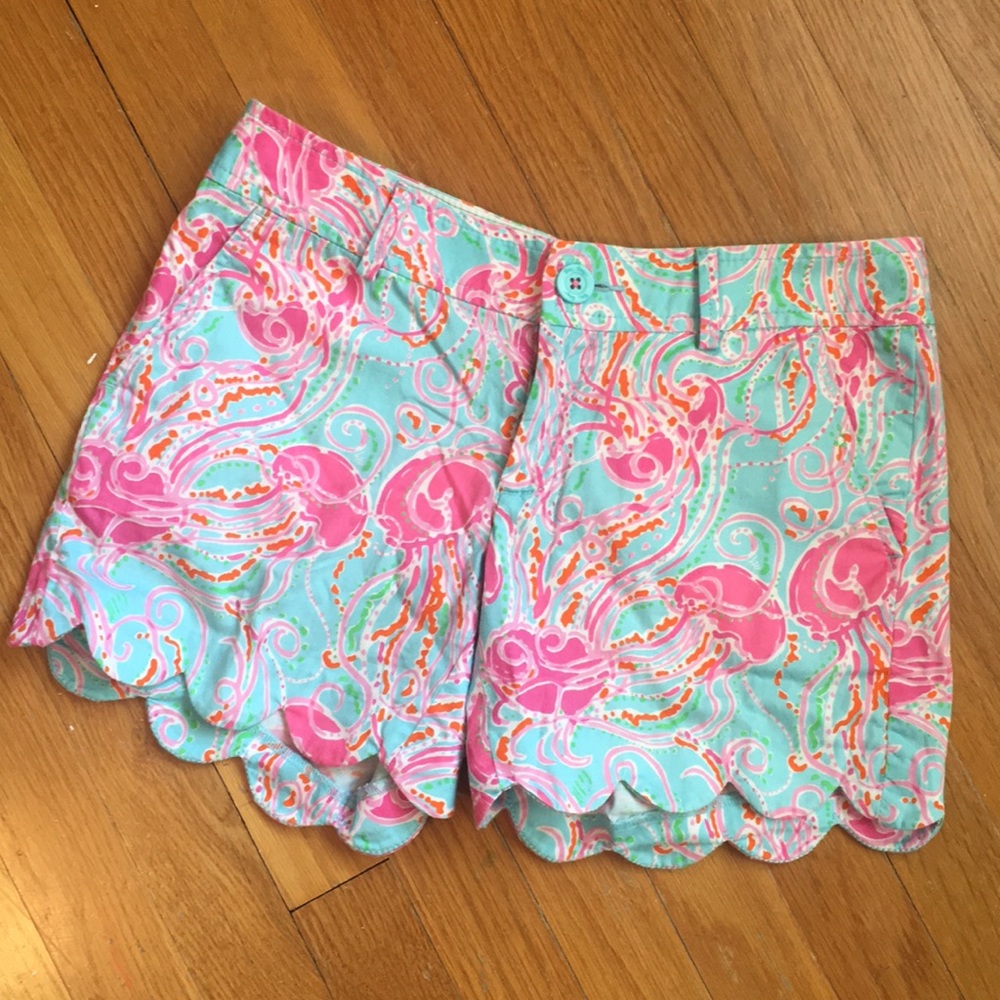 Lilly Pulitzer Jellies Be Jammin Buttercup Short